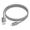 Кабель USB A до Micro USB Hoco X113 2.4A 1 м Grey (6942007646161)