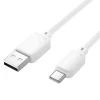 Кабель Hoco X113 USB-A to USB-C 3A 1m White (6942007646185)