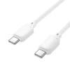 Кабель Hoco X113 USB C to USB C 3A 60W 1m White (6942007646215)
