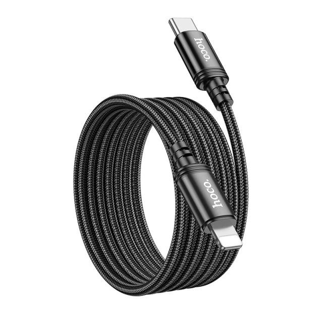Кабель Hoco X89 USB C до Lightning PD 27W 2 м Black (6942007646444)