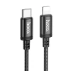 Кабель Hoco X89 USB C до Lightning PD 27W 2 м Black (6942007646444)