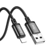 Кабель Hoco X89 USB-A to Lightning 2.4A 2m Black (6942007646451)