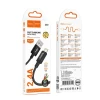 Кабель Hoco X89 USB-A to Lightning 2.4A 2m Black (6942007646451)