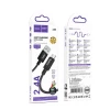 Кабель Hoco X89 USB-A to Micro USB 2.4A 2m Black (6942007646468)