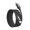 Кабель Hoco X89 USB-C to USB-C 3A 60W 2m Black (6942007646482)