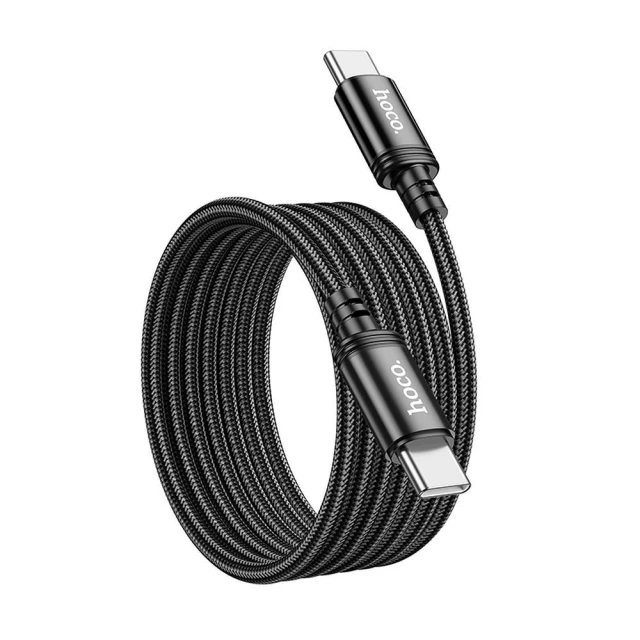 Кабель Hoco X89 USB-C to USB-C 3A 60W 2m Black (6942007646482)