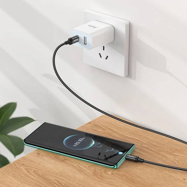 Кабель Hoco X89 USB-C to USB-C 3A 60W 2m Black (6942007646482)