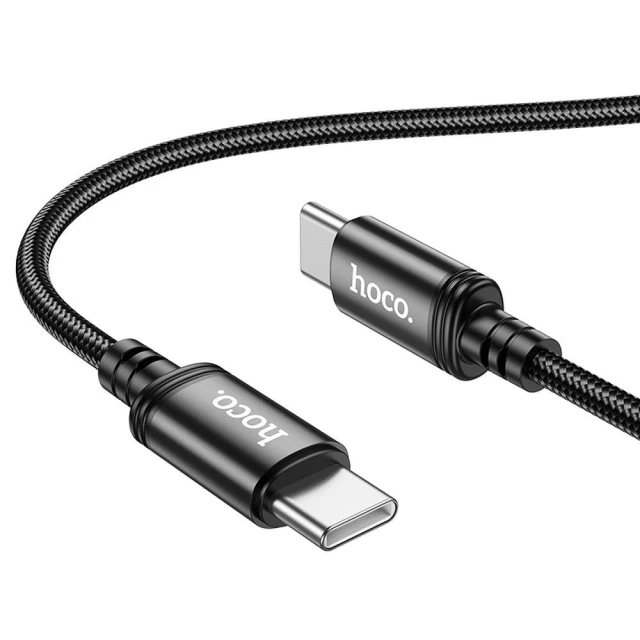 Кабель Hoco X89 USB-C to USB-C 3A 60W 2m Black (6942007646482)