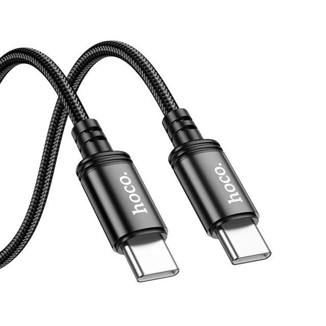 Кабель Hoco X89 USB-C to USB-C 3A 60W 2m Black (6942007646482)