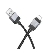 Кабель Hoco X110 USB-A to Lightning 2.4A 1м Black (6942007646765)