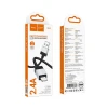 Кабель Hoco X110 USB-A to Lightning 2.4A 1м Black (6942007646765)