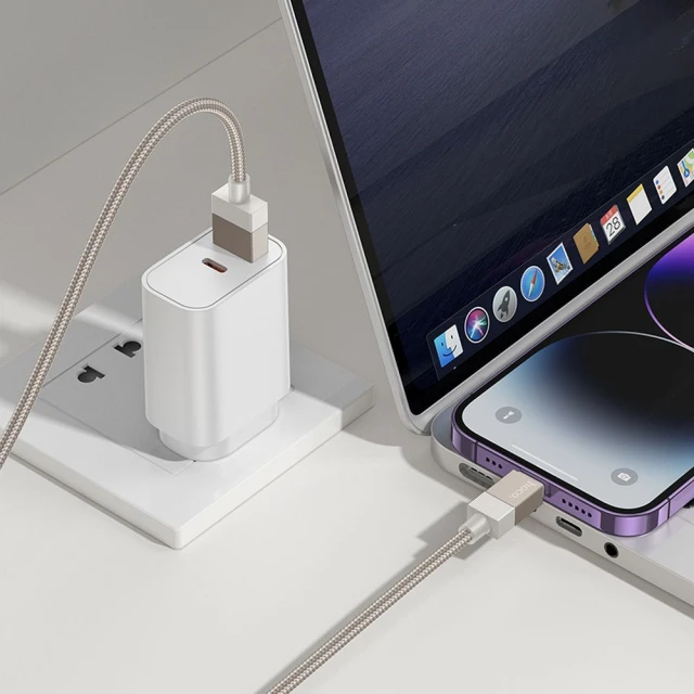 Кабель Hoco X110 USB-A to Lightning 2.4A 1м Gold (6942007646772)