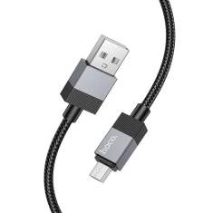Кабель Hoco X110 USB-A to Micro USB 2.4A 1m Black (6942007646789)