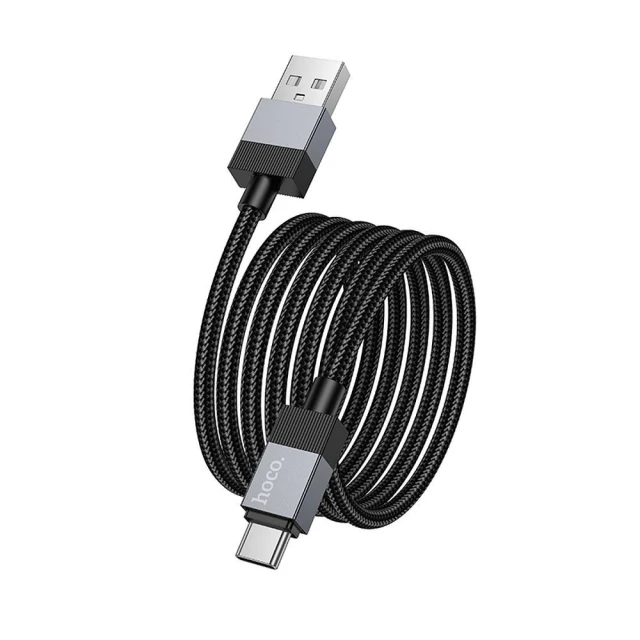 Кабель Hoco X110 USB A to USB C 3A 1m Black (6942007646802)