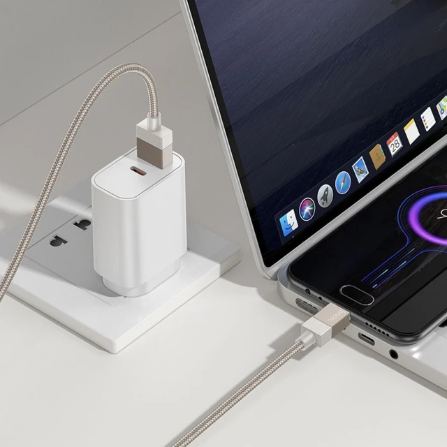 Кабель Hoco X110 USB A - USB C 3A 1 м Gold (6942007646819)