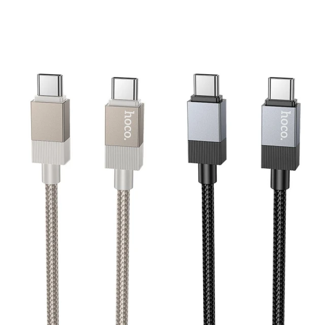 Кабель Hoco X110 USB-C to USB-C 3A 60W 1 м Gold (6942007646833)