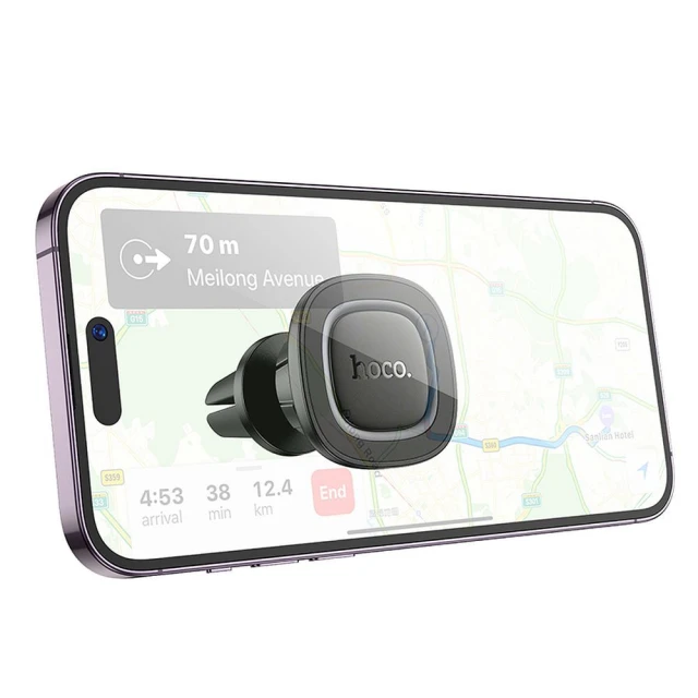 Автотримач Hoco H72 Black (6942007646871)