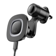 Автотримач Hoco HW30 15W Black (6942007646925)