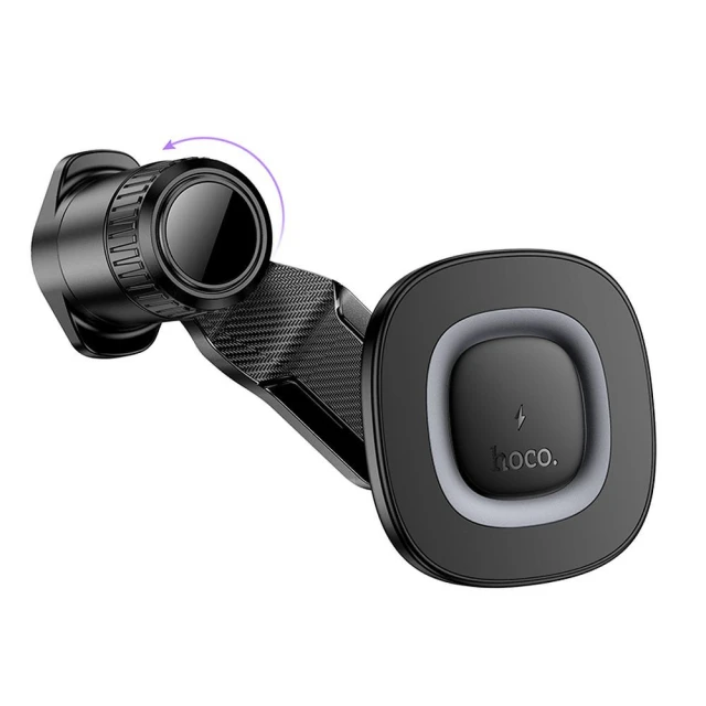 Автотримач Hoco HW30 15W Black (6942007646925)