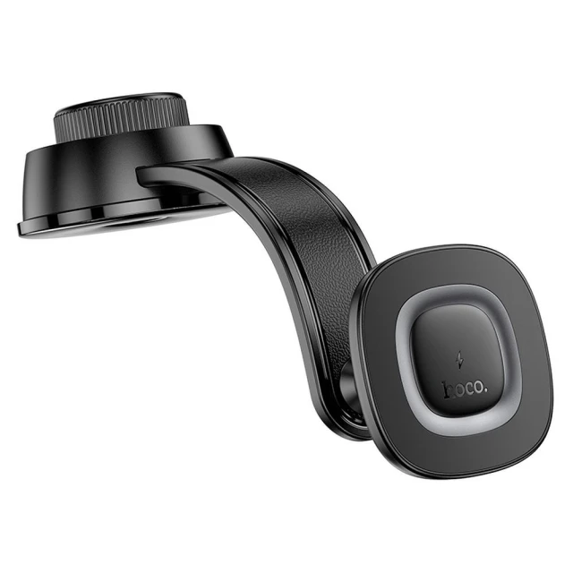Автотримач Hoco HW31 бездротова зарядка 15W на торпеду Black (6942007646932)
