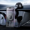 Автотримач Hoco HW31 бездротова зарядка 15W на торпеду Black (6942007646932)