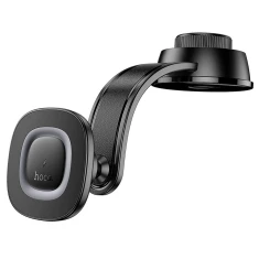 Автотримач Hoco HW31 бездротова зарядка 15W на торпеду Black (6942007646932)
