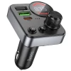Трансмітер автомобільний Hoco E86 Bluetooth 2 x USB A + USB C QC3.0 PD 48W Black (6942007646956)