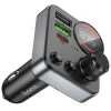 Трансмітер автомобільний Hoco E86 Bluetooth 2 x USB A + USB C QC3.0 PD 48W Black (6942007646956)