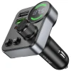 Трансмітер автомобільний Hoco E86 Bluetooth 2 x USB A + USB C QC3.0 PD 48W Black (6942007646956)