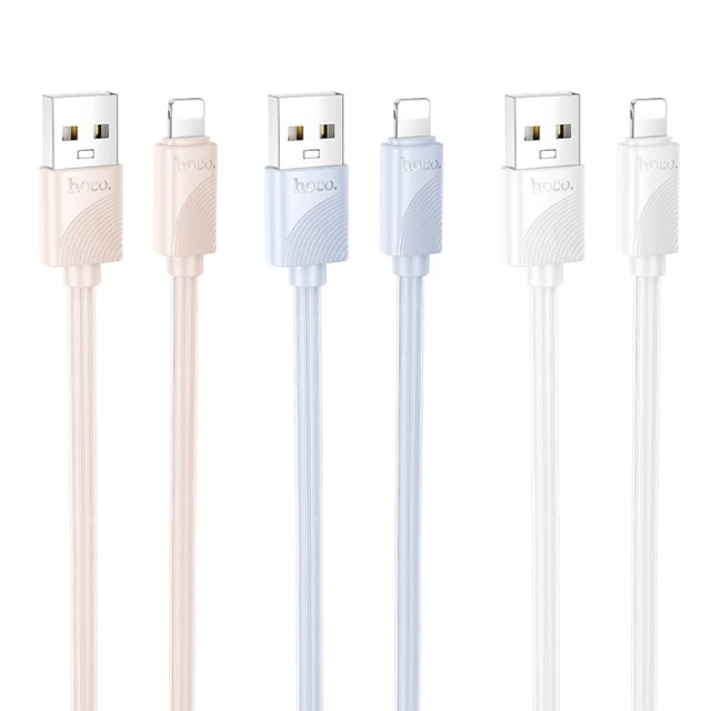 Кабель HOCO USB A to Lightning X114 2.4A 1 м White (6942007647069)