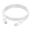 Кабель Hoco X114 USB-C to USB-C 3A 60W 1m White (6942007647120)