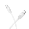 Кабель Hoco X114 USB-C to USB-C 3A 60W 1m White (6942007647120)