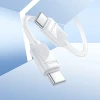 Кабель Hoco X114 USB-C to USB-C 3A 60W 1m White (6942007647120)