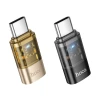 Адаптер USB C на Lightning Hoco UA36D Clear (6942007647236)