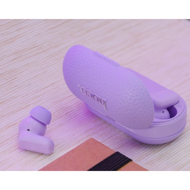 Навушники бездротові Hoco TWS EQ19 Purple (6942007647373)