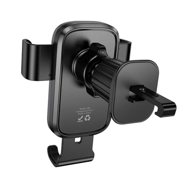 Автодержатель Hoco H80 Black (6942007647908)