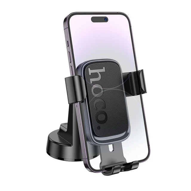 Автотримач Hoco H81 Black Grey (6942007647915)