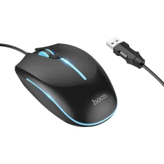 Миша ігрова дротова Hoco GM37 USB A 2400 dpi Black (6942007647953)
