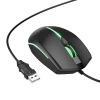 Миша ігрова дротова Hoco GM37 USB A 2400 dpi Black (6942007647953)