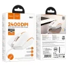 Мышь игровая проводная Hoco GM37 USB A 2400 dpi White (6942007647960)