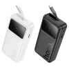 Портативний зарядний пристрій Hoco Q41 20000 mAh QC PD 2A 22,5 Вт з вбудованим кабелем USB C White (6942007648097)