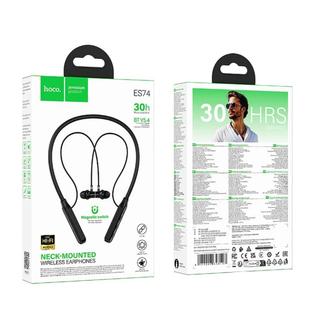 Беспроводные наушники Hoco ES74 Black (6942007648103)