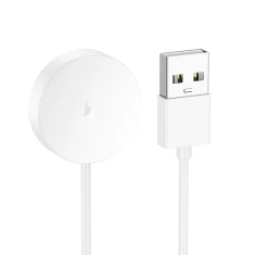 Кабель Hoco Y29 для зарядки смарт-годинника 0.6 m White (6942007648530)