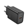 Мережевий зарядний пристрій Hoco N60 USB C QC PD 20W Black (6942007648615)