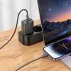 Сетевое зарядное устройство Hoco N61 USB A + USB C QC3.0 PD 20W + кабель USB C к Lightning Black (6942007648691)