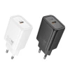 Мережевий зарядний пристрій Hoco N62 USB C QC PD 30W Black (6942007648738)