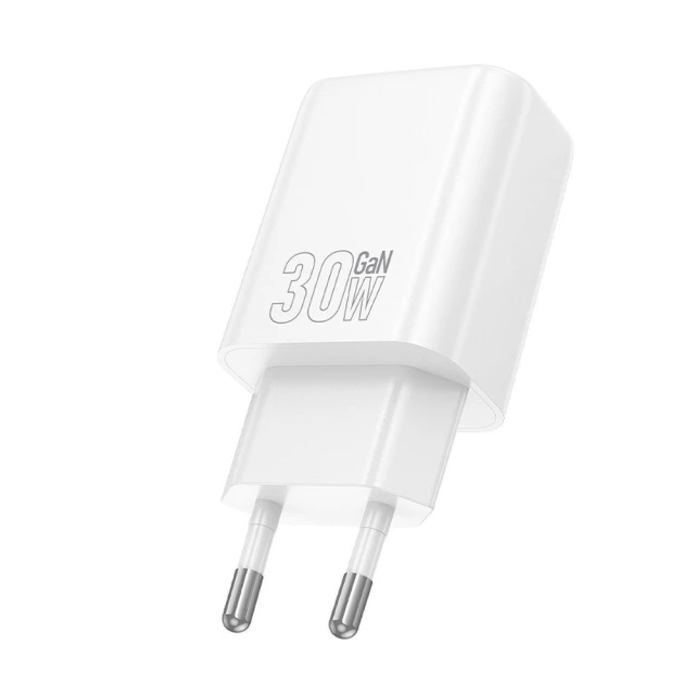 Зарядний пристрій Hoco N62 USB C QC PD 30W White (6942007648745)