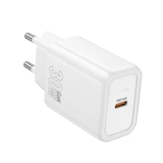 Зарядний пристрій Hoco N62 USB C QC PD 30W White (6942007648745)