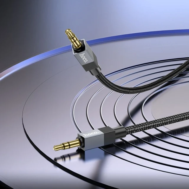 Кабель Hoco UPA32 AUX Jack 3.5mm to Jack 3.5mm 1 m Black (6942007650861)