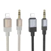 Кабель Hoco UPA32A AUX 3.5mm to Lightning 1m Black (6942007650885)